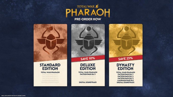Premeira Total War: PHARAOH