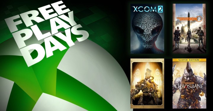 Xbox Free Play Days 18.05