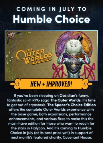 Humble Choice Lipiec 2023