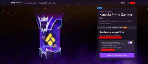 Kapsuła do League of Legends na czerwiec 2023