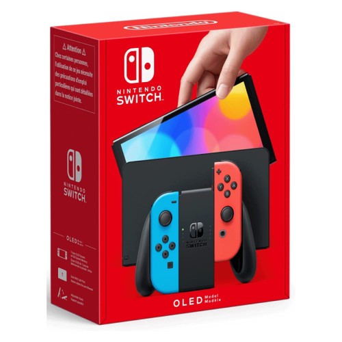 Promocja na Switch OLED Model Red & Blue