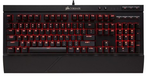 Promocja na Corsair K68 Red Led Cherry MX Red