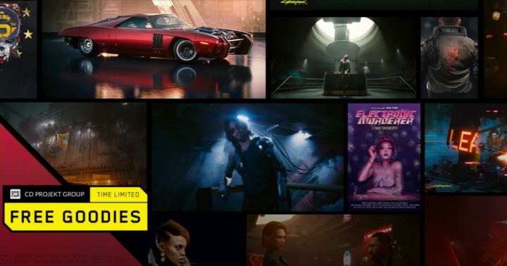 Goodies Collection do Cyberpunk 2077 za darmo