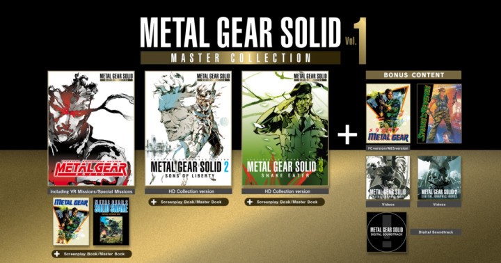 Promocja na Metal Gear Solid: Master Collection Vol.1