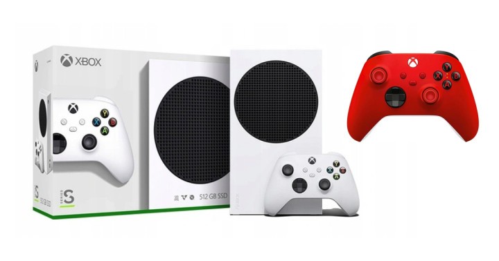 Promocja na Xbox Series S + Xbox Series Controller Pulse Red