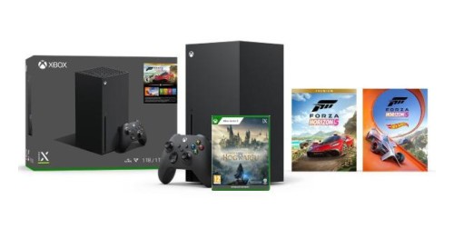 Promocja na Xbox Series X Forza Horizon 5 Bundle + Hogwart's Legacy