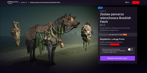 Bonus do Diablo IV za darmo