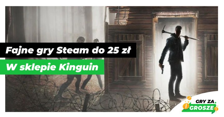 Fajne gry Steam do 25 zł w Kinguinie