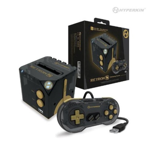 Promocja na konsolę Hyperkin RetroN Sq Black Gold