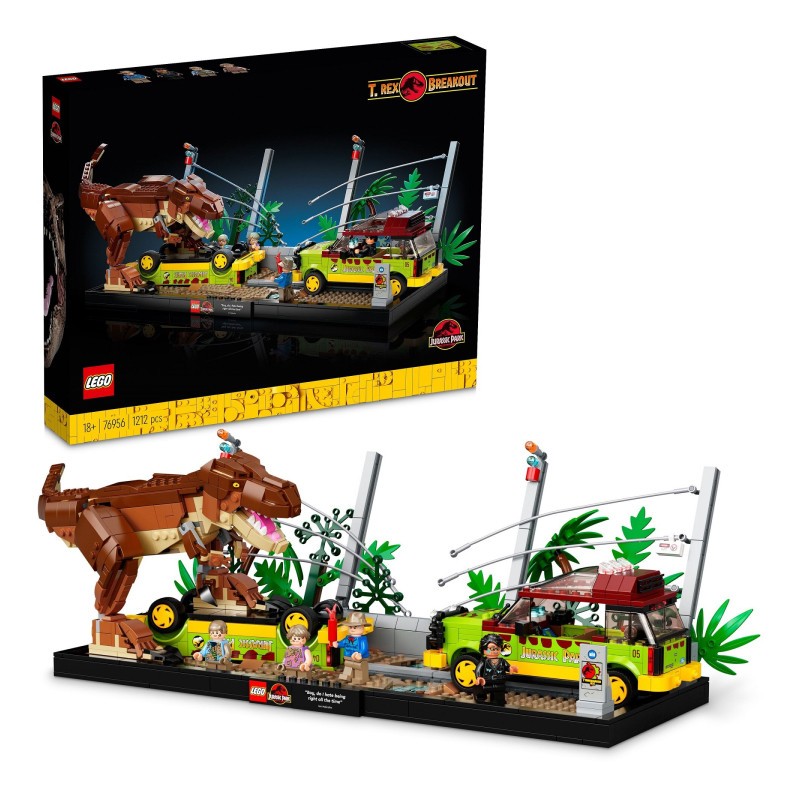 Promocja na LEGO Jurassic World Tyranozaur na wolności