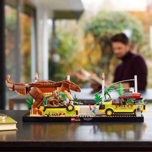 Promocja na LEGO Jurassic World Tyranozaur na wolności