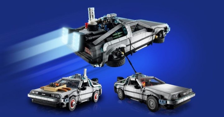 LEGO Wehikuł czasu z „Powrotu do przyszłości”