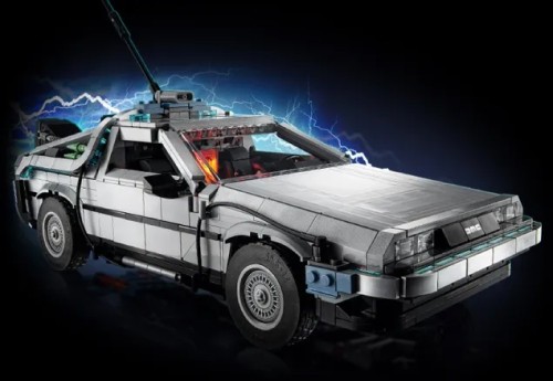 LEGO Wehikuł czasu z „Powrotu do przyszłości”