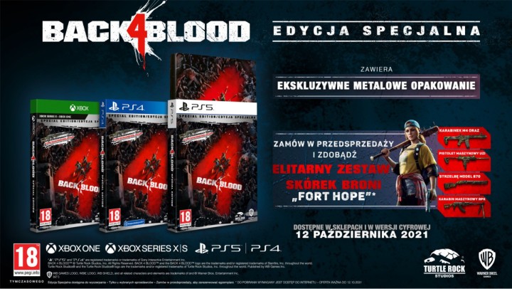 Promocja na Back 4 Blood Special Edition