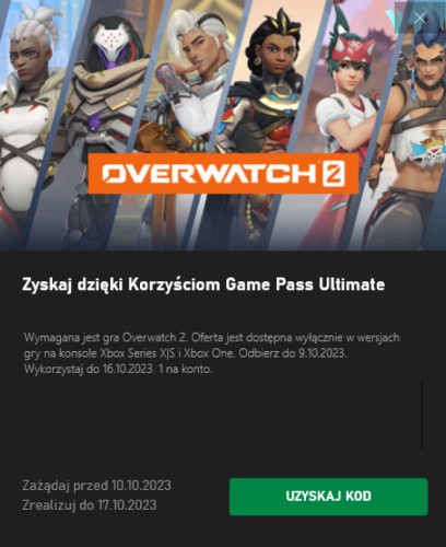 Overwatch 2 New Heroes Starter Pack za darmo