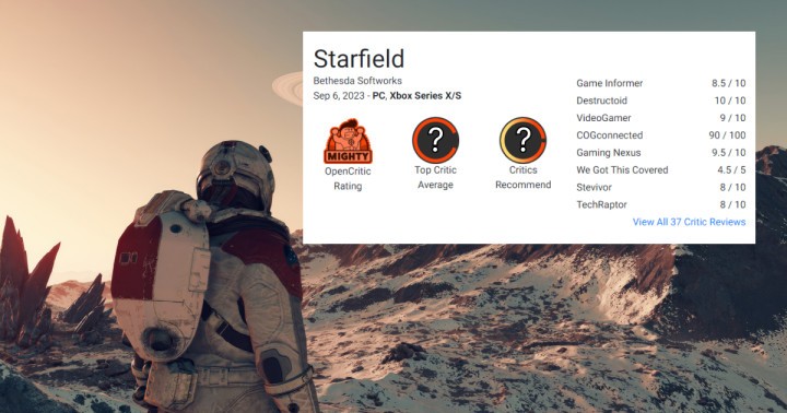 Recenzje Starfield