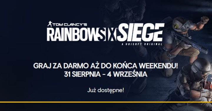 Zagraj w Rainbow Six Siege za darmo