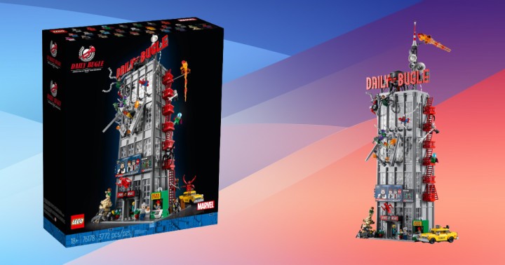 Promocja na LEGO Marvel Super Heroes Daily Bugle