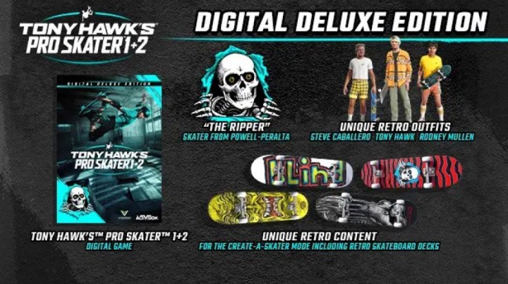 Tony Hawk's Pro Skater 1 + 2 na Steam