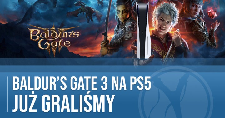 Baldur's Gate 3 na PS5