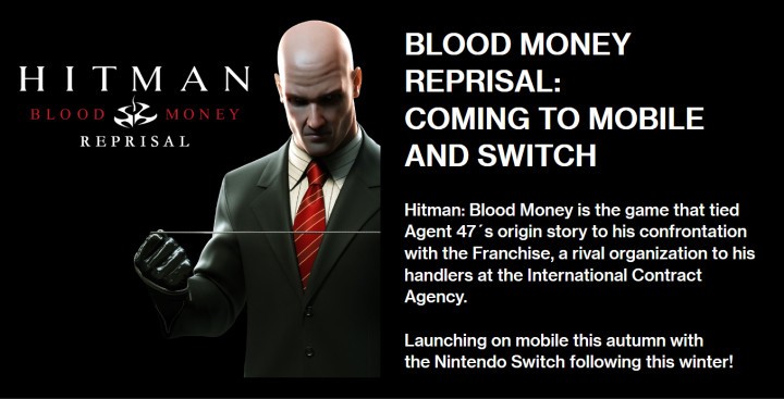 Agent 47 zawita na Switcha! Premiera Hitman Blood Money Reprisal już zimą