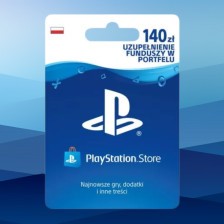 Doładowanie 140 PLN do PlayStation Store