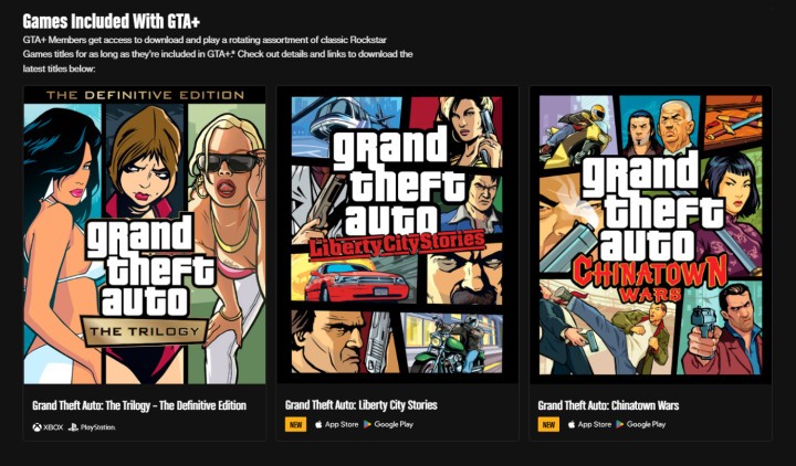 Dwie odsłony Grand Theft Auto za darmo dla posiadaczy GTA+