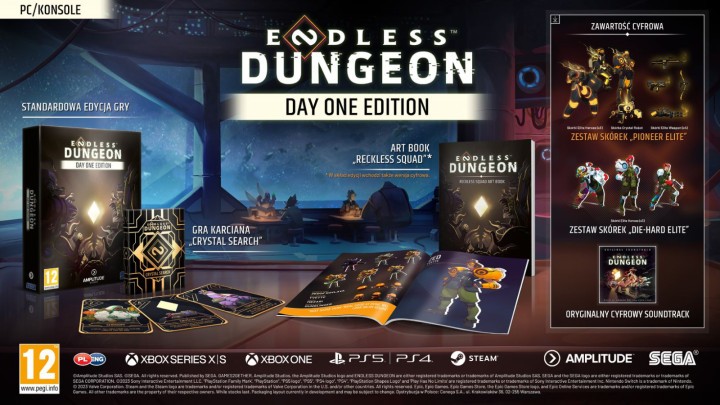 Zawartość Endless Dungeon Day One Edition