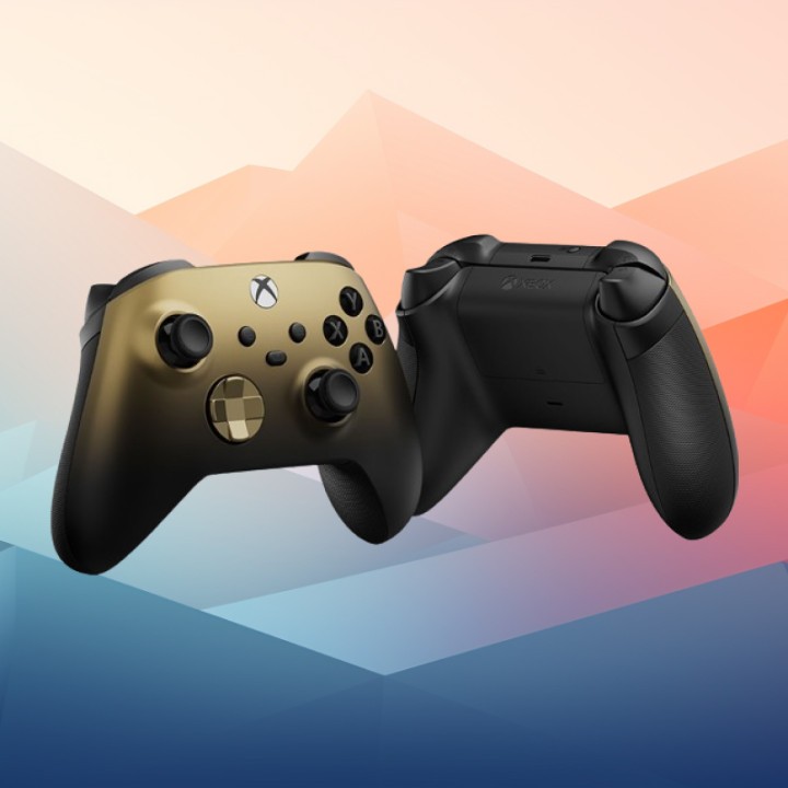 Kontroler bezprzewodowy Xbox – wersja specjalna Gold Shadow