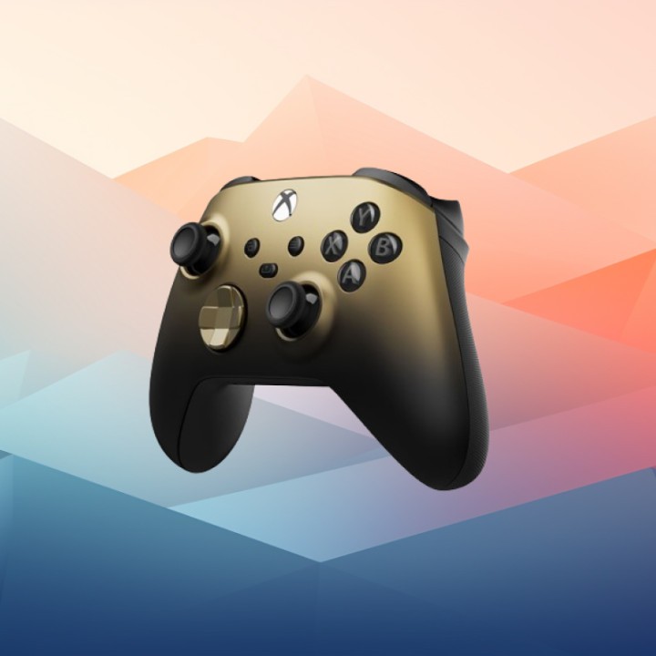 Kontroler bezprzewodowy Xbox – wersja specjalna Gold Shadow