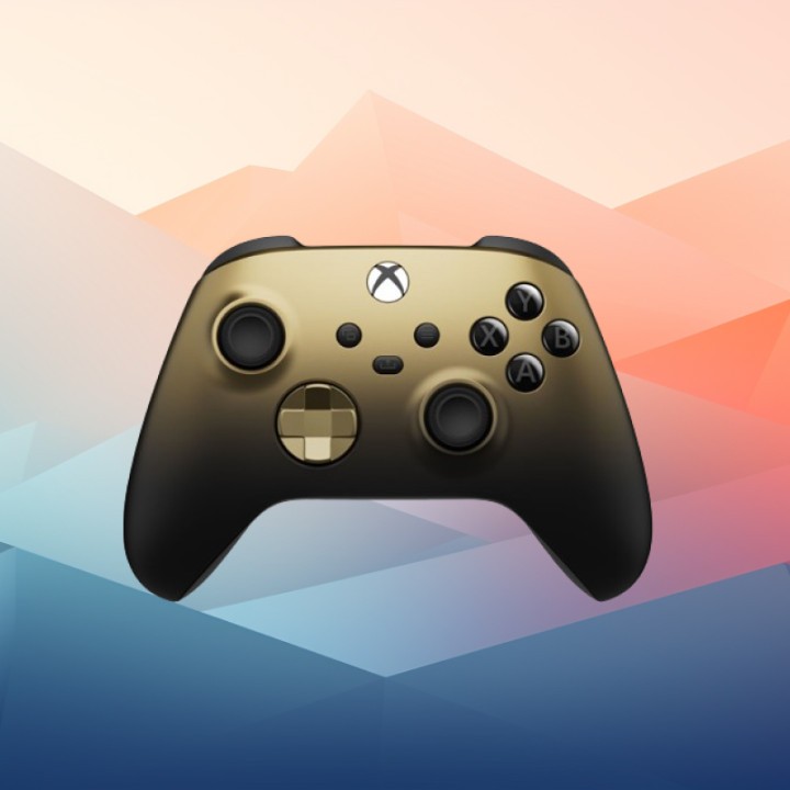 Kontroler bezprzewodowy Xbox – wersja specjalna Gold Shadow