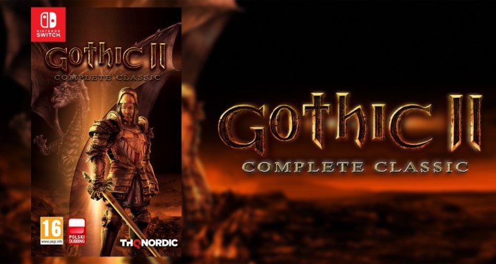 Polskie wydanie Gothic II Complete Classic na Switcha
