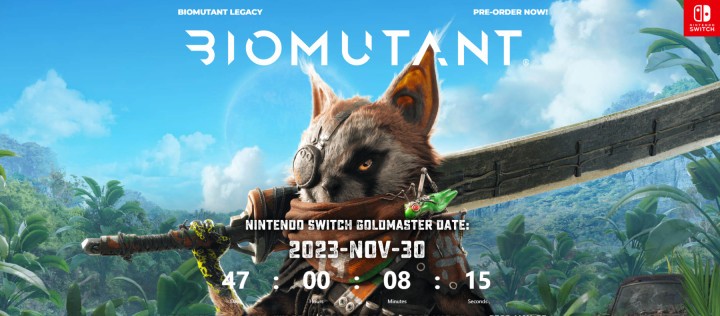 Premiera Biomutant na Nintendo Switch
