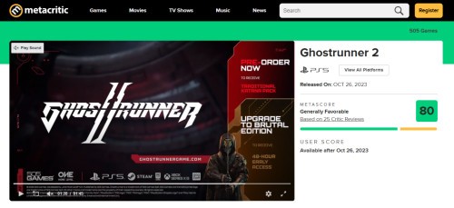 Recenzje Ghostrunner 2 zwiastują udaną kontynuację