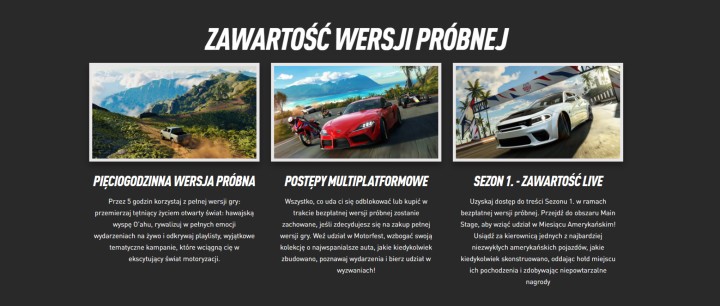 Testuj The Crew Motorfest za darmo