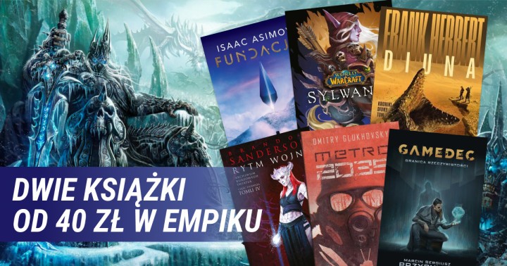 Promocja na książki w Empiku