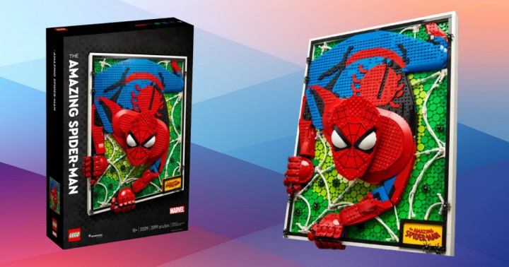 Promocja na LEGO Art Niesamowity Spider-Man