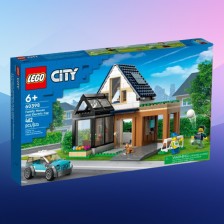 Promocja na LEGO Domek rodzinny i samochód elektryczny