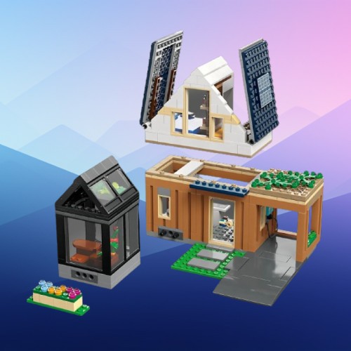 Promocja na LEGO Domek rodzinny i samochód elektryczny