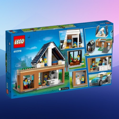 Promocja na LEGO Domek rodzinny i samochód elektryczny