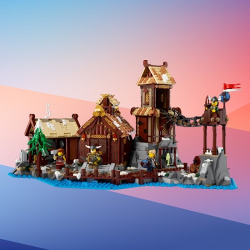 LEGO Ideas Wioska Wikingów 21343 + 2 zestawy w gratisie