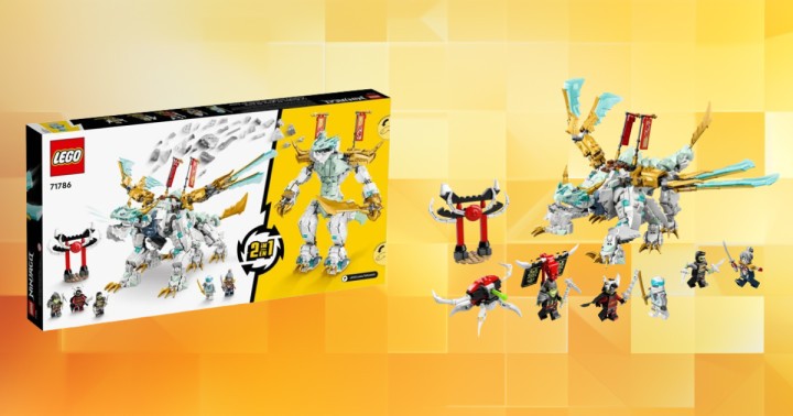 Promocja na LEGO Ninjago. Zestaw Lodowy Smok Zane’a_