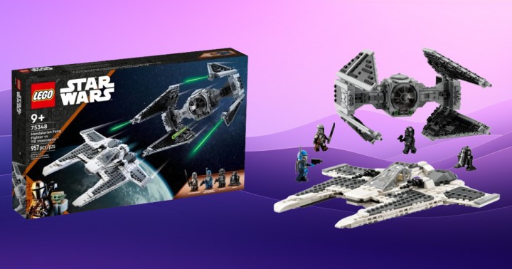 Promocja na LEGO Star Wars 75348 Mandaloriański Kieł vs. TIE Interceptor