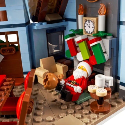 LEGO Wizyta Świętego Mikołaja