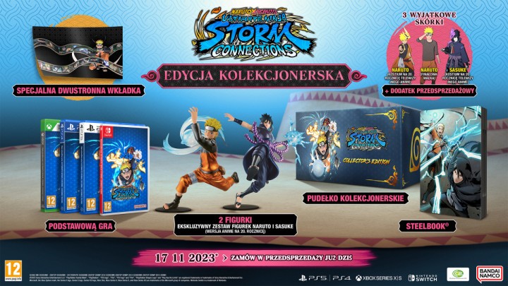 Promocja na Naruto x Boruto Ultimate Ninja Storm Connections Edycja Kolekcjonerska
