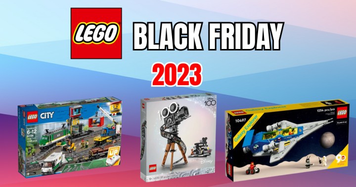 Przegląd ofert na LEGO z okazji Black Friday 2023. Zestaw Kamera Walta Disneya za 310 zł!