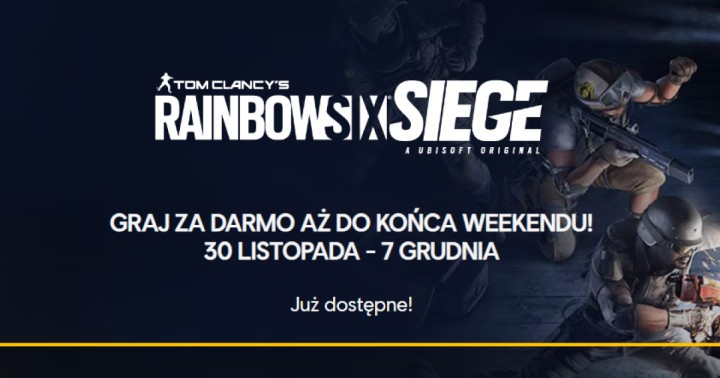 Rainbow Six Siege za darmo