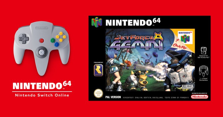 Jet Force Gemini w Nintendo Switch Online