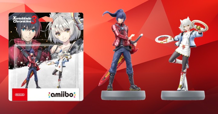 Promocja na Amiibo Xenoblade Chronicles 3 Noah & Mio