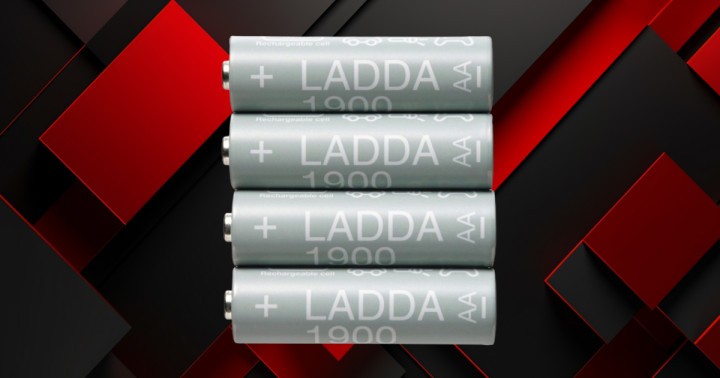 Promocja na Akumulatorki Ladda Ikea AA